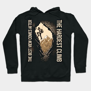 hardest climb Hoodie